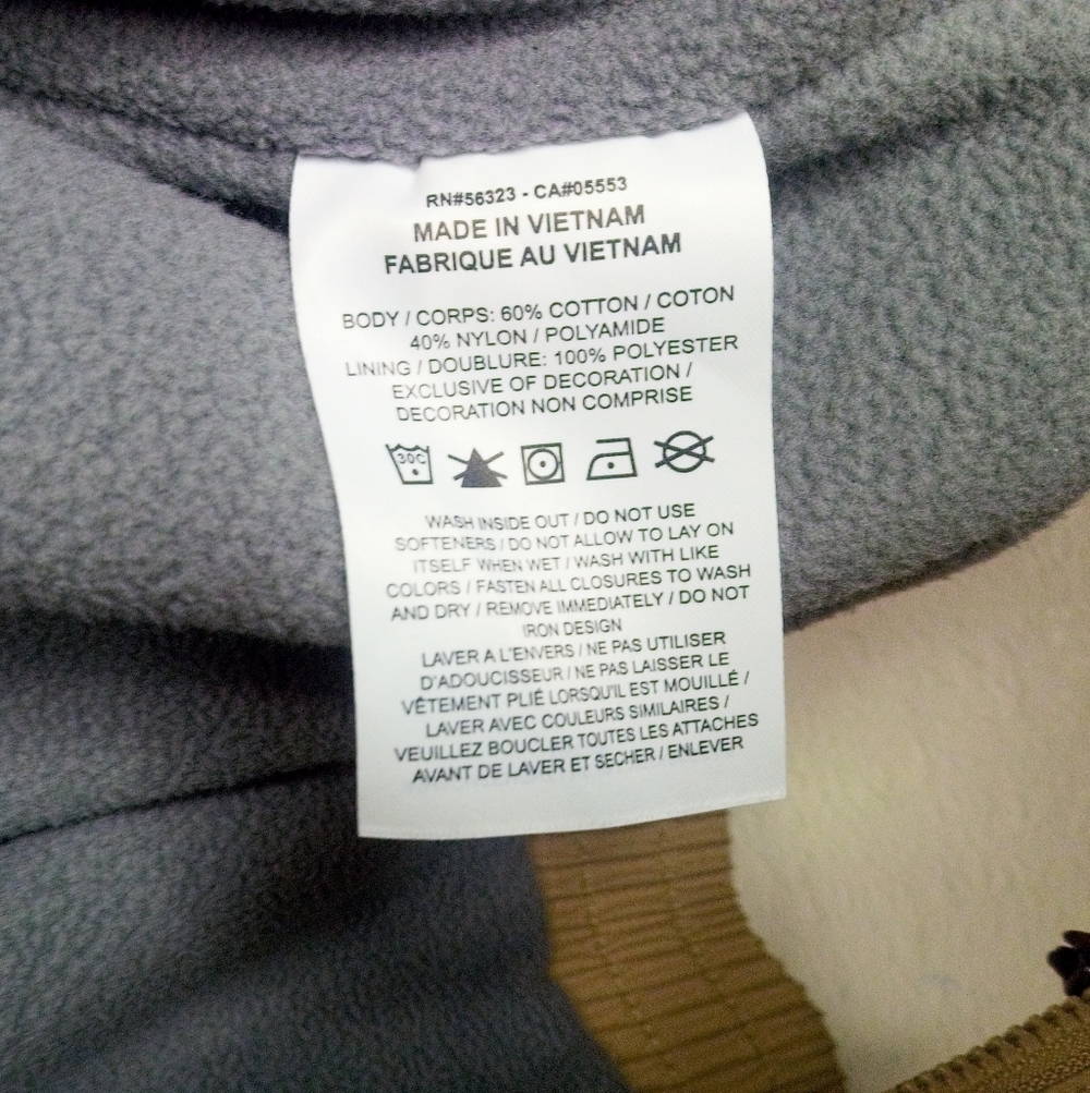 NWT Nike Club Futura Fleece Lined Jacket | Size Medium | Tan FZ0657-297 - Picture 13 of 16